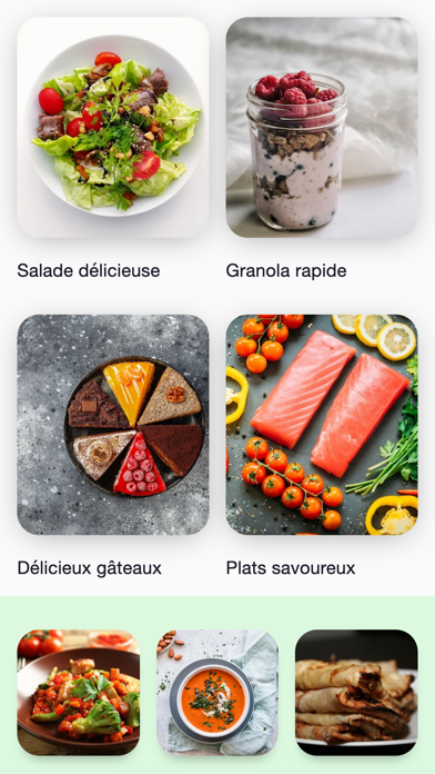 Screenshot #2 pour Diabete recette: Manger sain