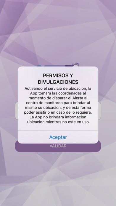 Campana Alerta Screenshot