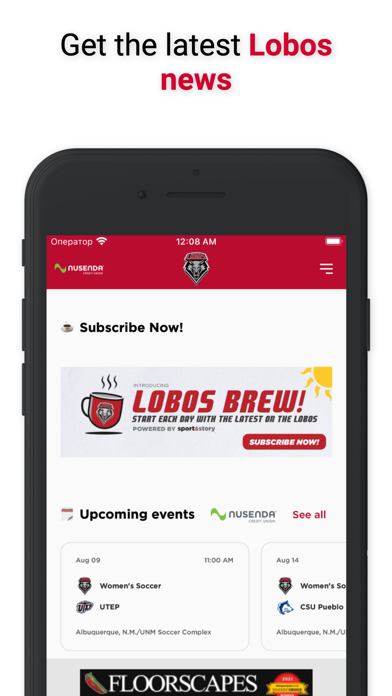 Official New Mexico Lobos Screenshot