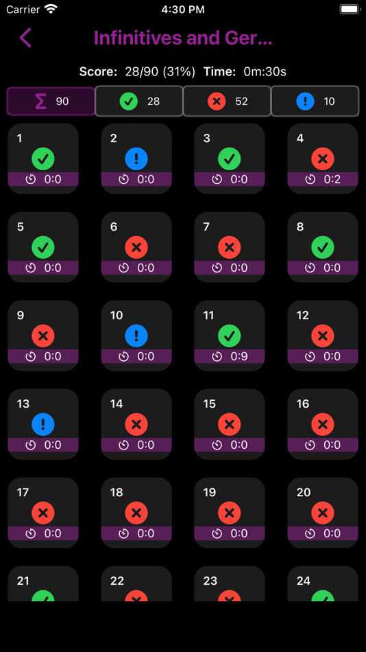 #8. Grammar Up : 1800 Questions (iOS) 由: Webrich Software Limited