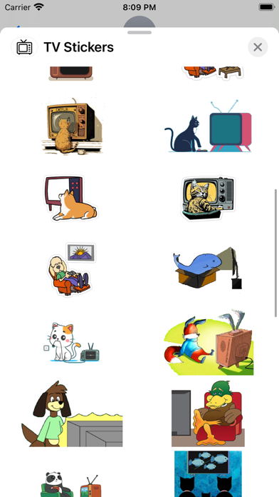 Screenshot #2 pour TV Stickers
