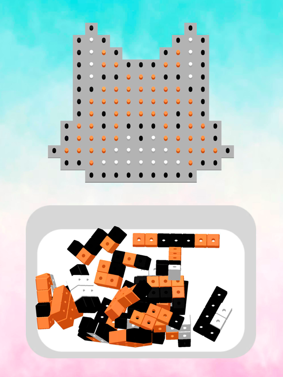 Screenshot #4 pour Blockin' Color : Brain Puzzle