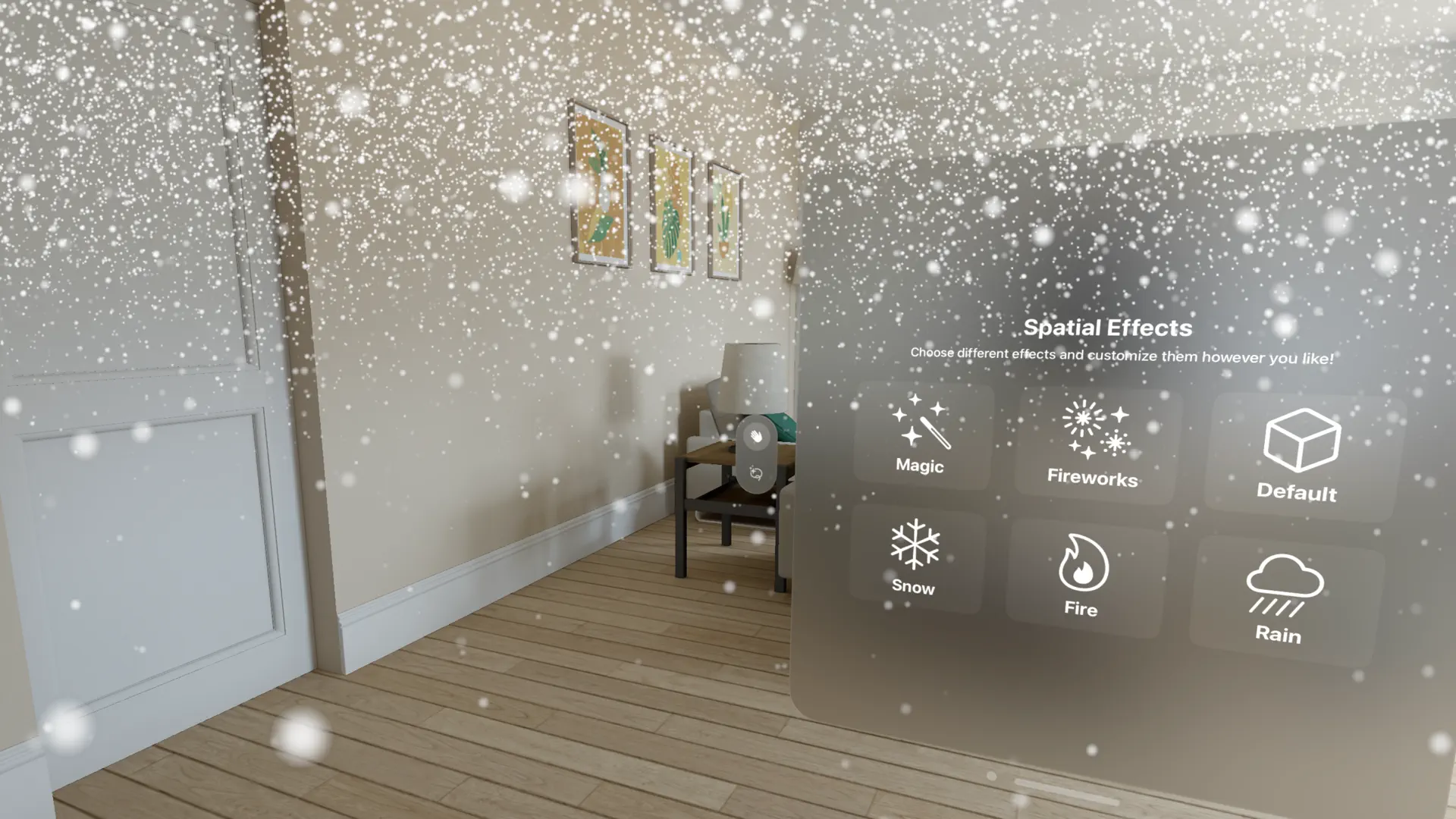 Spatial Effects screenshot