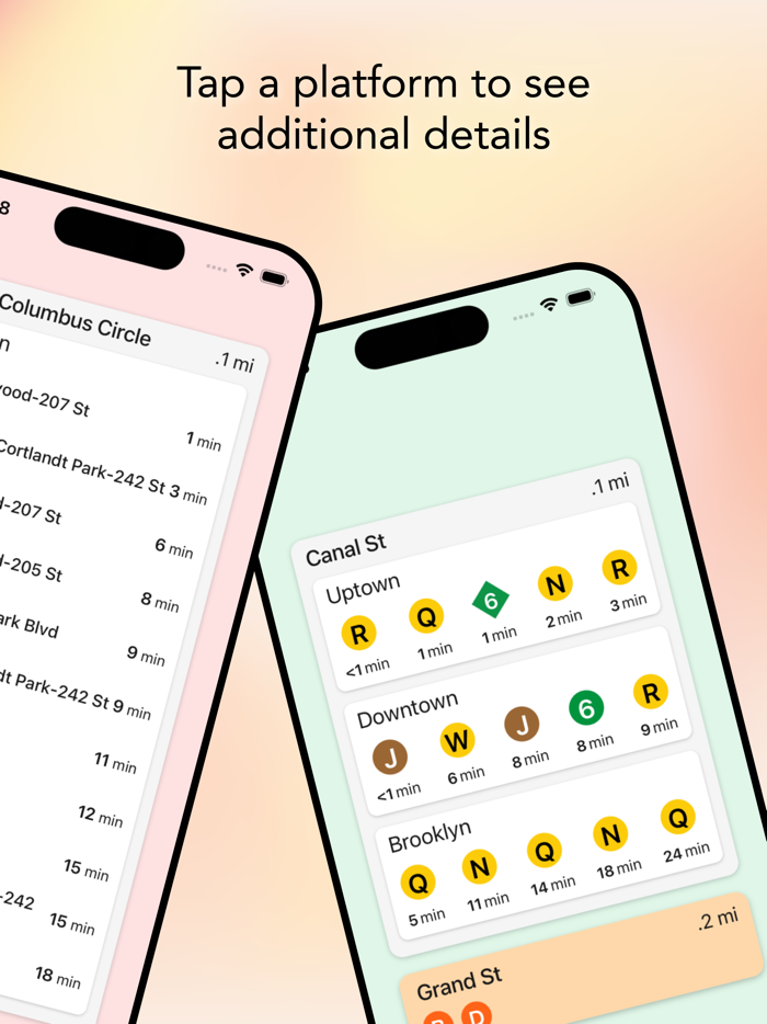 Here - NYC Subway Arrivals