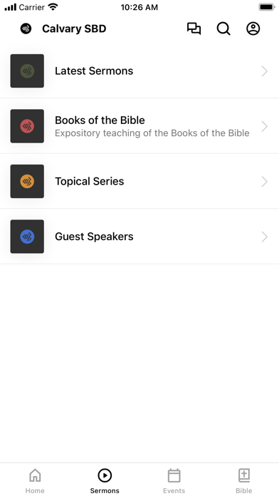 Calvary Chapel SBD Screenshot