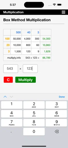 Game screenshot Box Method Multiplication hack