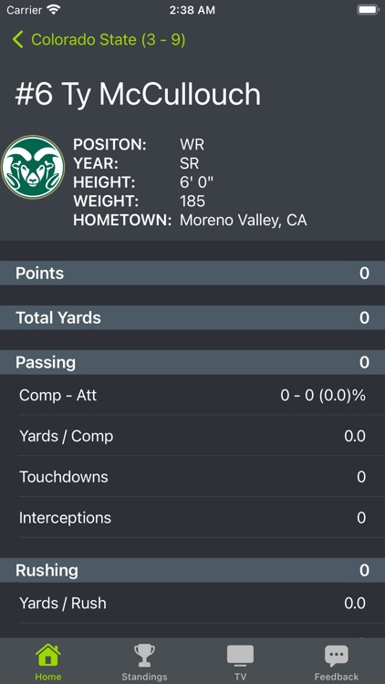 Colorado State Football App screenshot-6