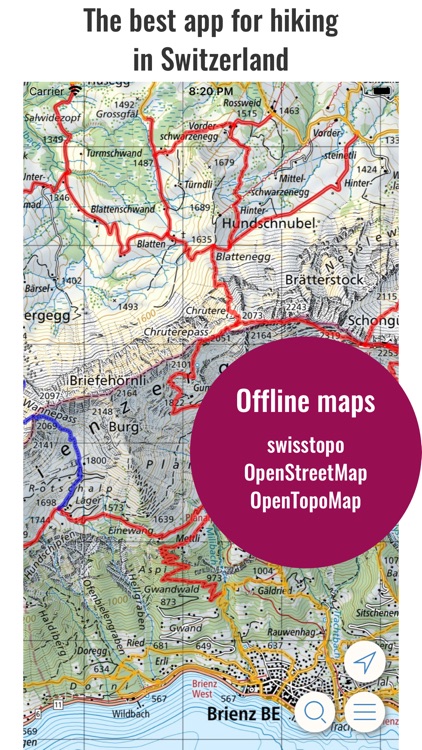 Swiss Pro Map screenshot-0