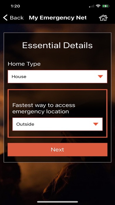 My Emergency Network Screenshot