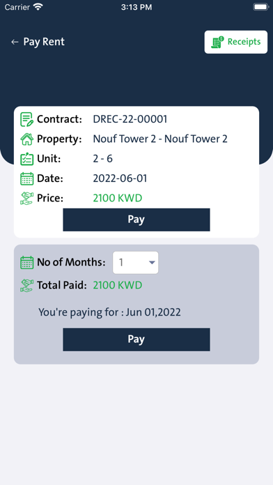 ERTH Realestate Screenshot
