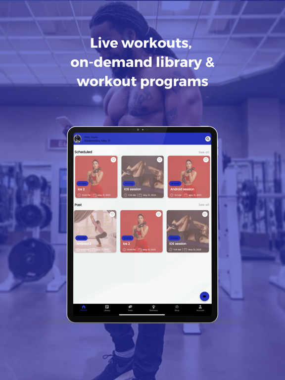 Bodied By Outlaw iPad screenshot 2 - Health & Fitness app