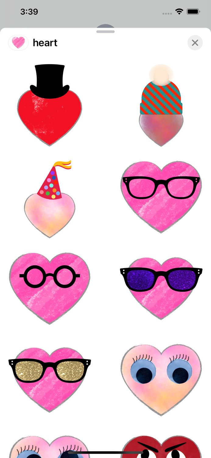 matters of the heart stickers