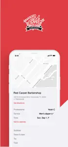 Red Carpet Barbershop screenshot #1 for iPhone
