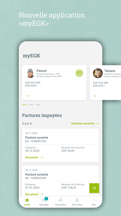 Screenshot #1 pour myEGK