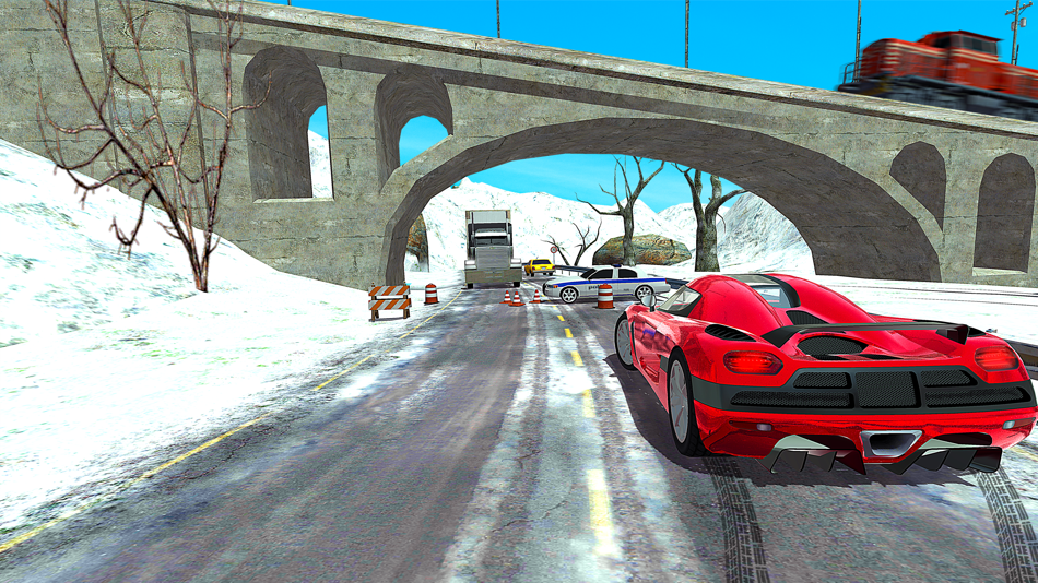 #6. Traffic Car: Speed Race (iOS) Podle: i-Tey Games