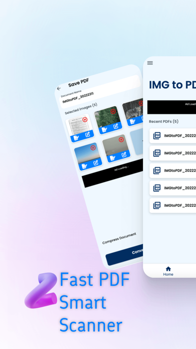 Screenshot #1 pour Fast PDF Smart Scanner
