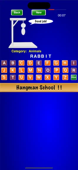 Game screenshot Hangman School ! ! hack