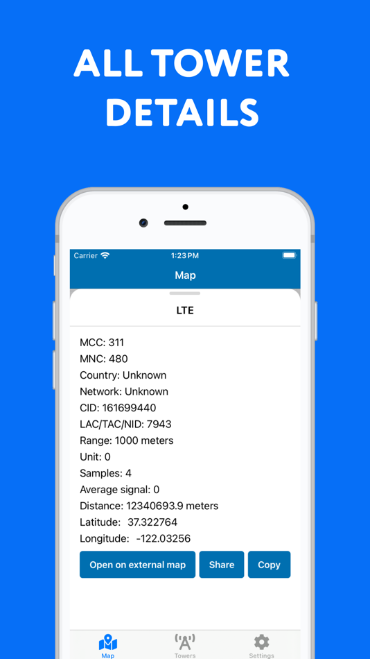#4. Cellular Tower - Signal Finder (iOS) 由: Aleksandr Alekseev