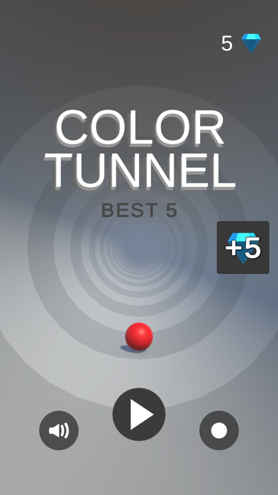 Color Tunnel 3D Game Screenshot