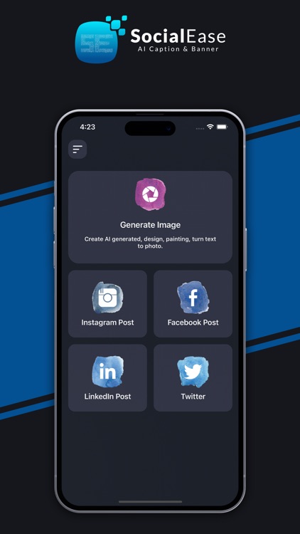 SocialEase:AI Caption & Banner