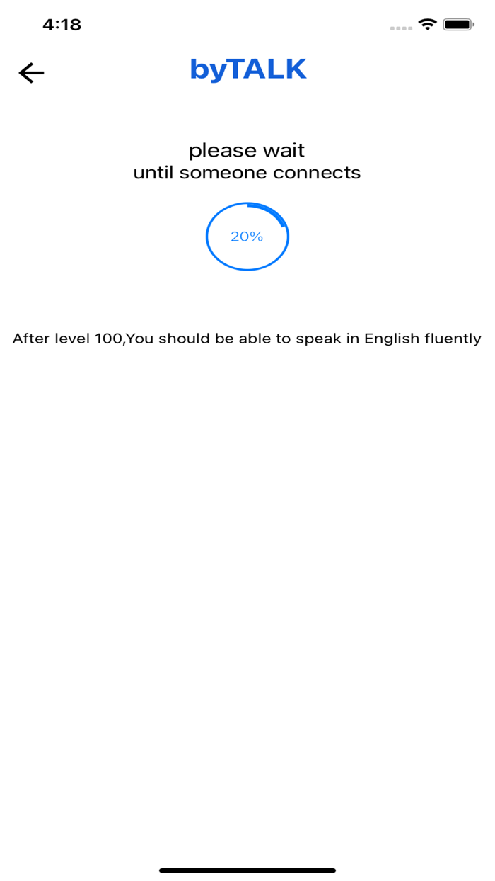 English speaking partner