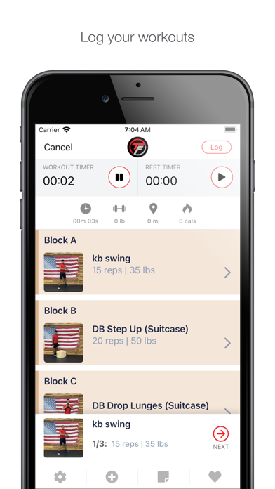 Thompson Fitness Screenshot