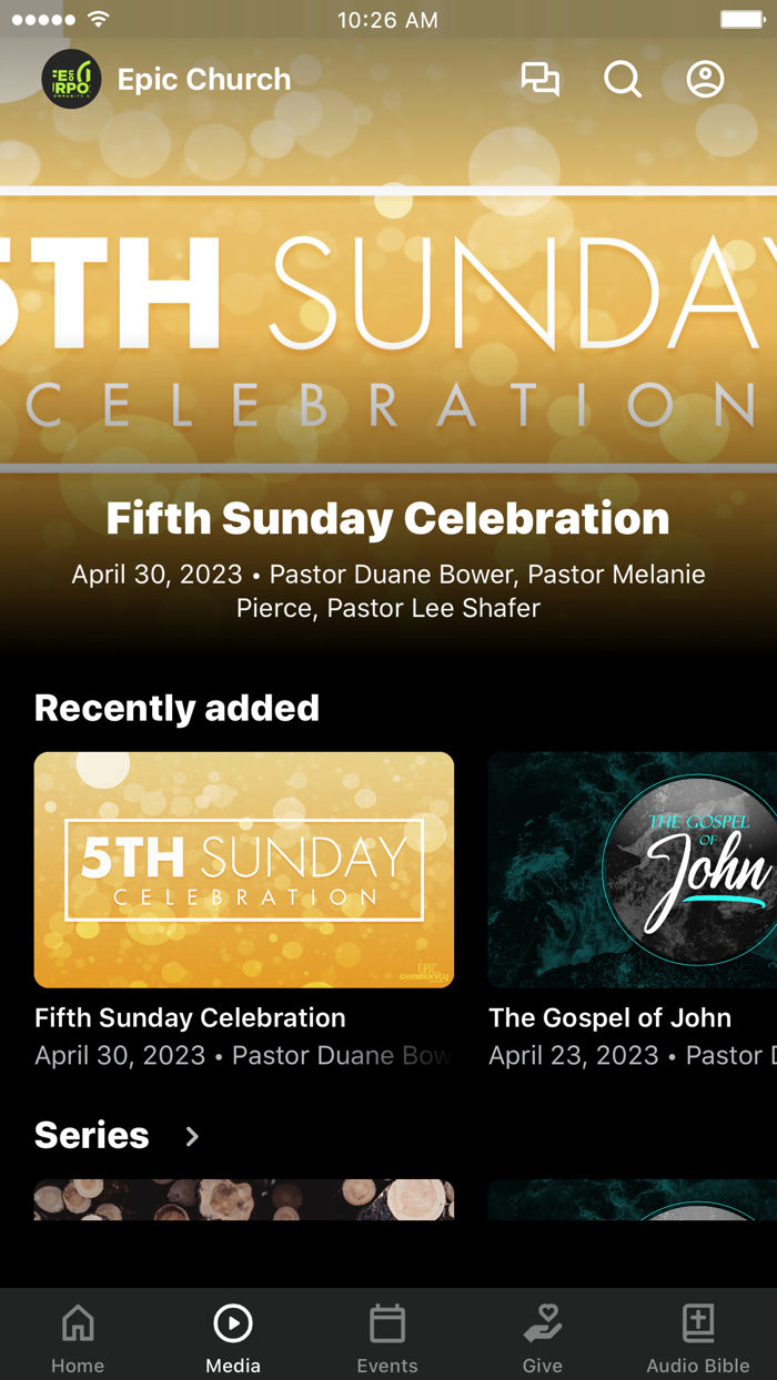 Epic Church Portland MI