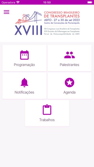 CONGRESSO ABTO 2023 Screenshot