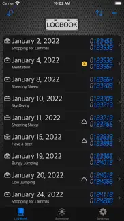 log-book iphone screenshot 1