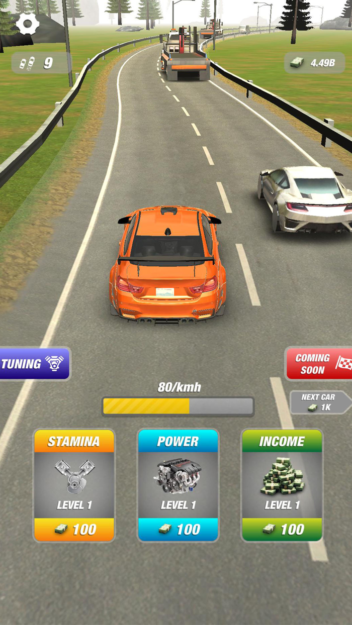 Highway Overtake - Car Racing