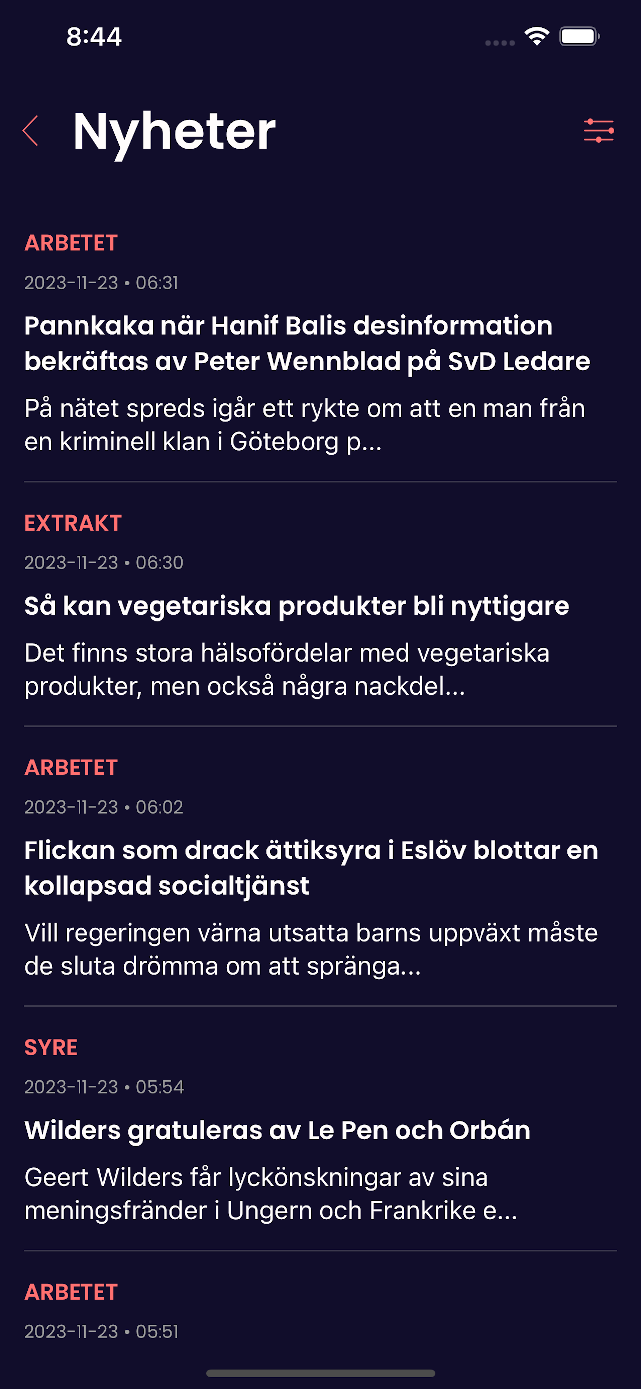 Radio Noden