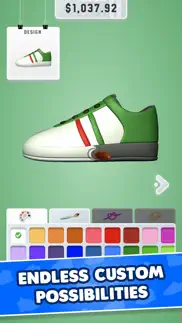 sneaker art! coloring game iphone screenshot 2