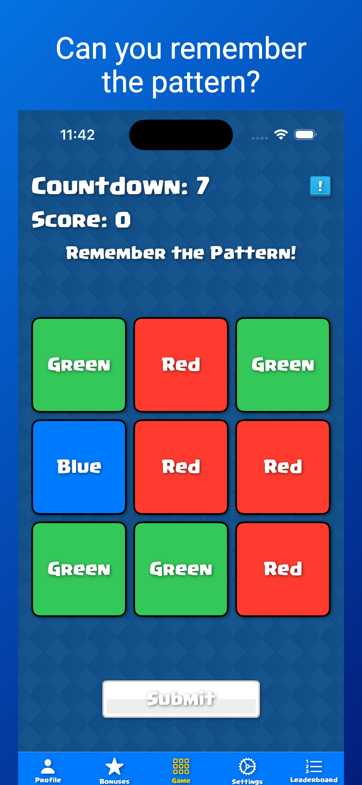 Match'em Up Brain Game!
