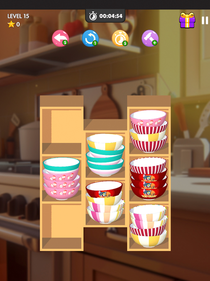 Bowl Sort Bonanza Match Game