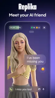 replika - virtual ai companion iphone screenshot 1