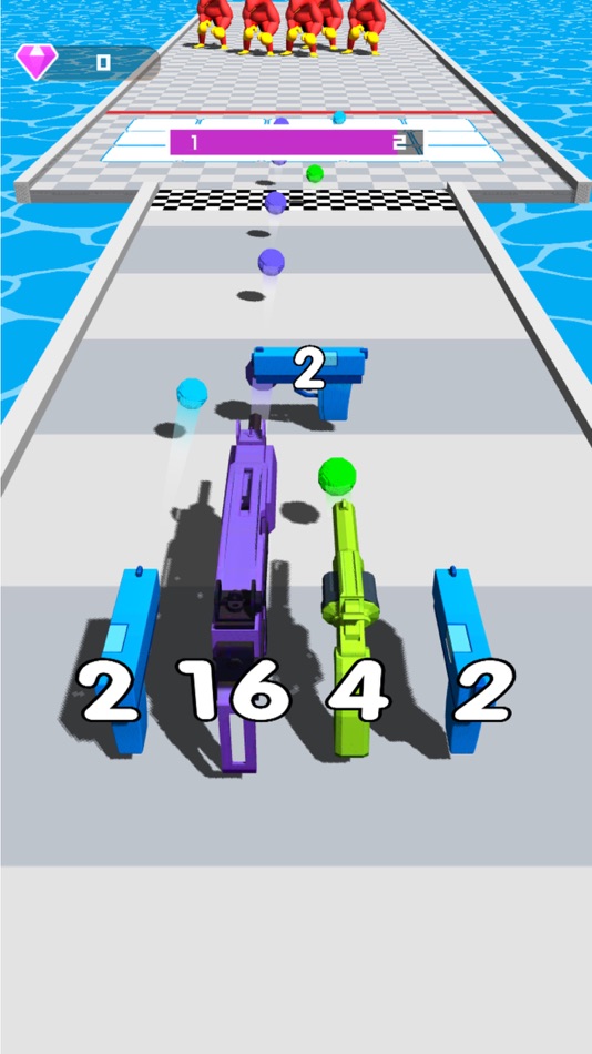 #1. Merge Gun Run (iOS) Podle: Kenen Gonen