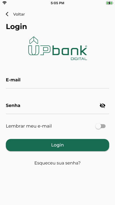 UPbank - Conta Digital Screenshot