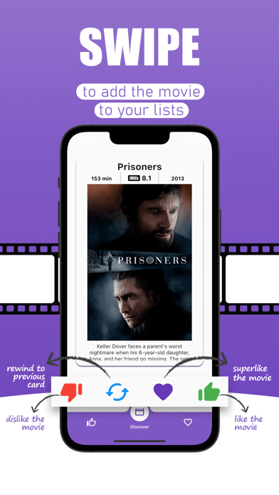 Movinder - Find Movies Screenshot