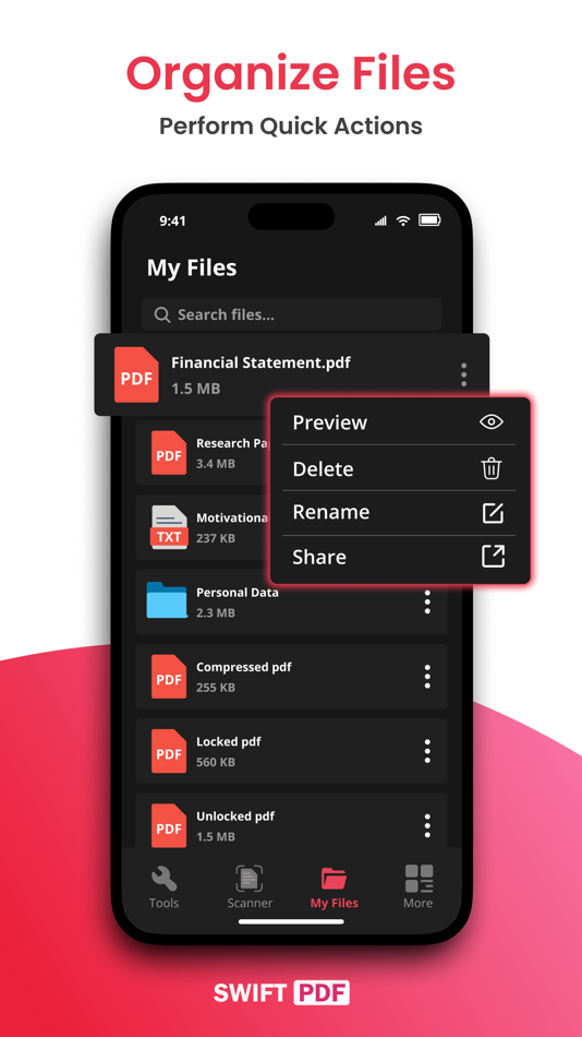 #7. PDF Tools | SwiftPDF Converter (iOS) Door: Sheraz Khan