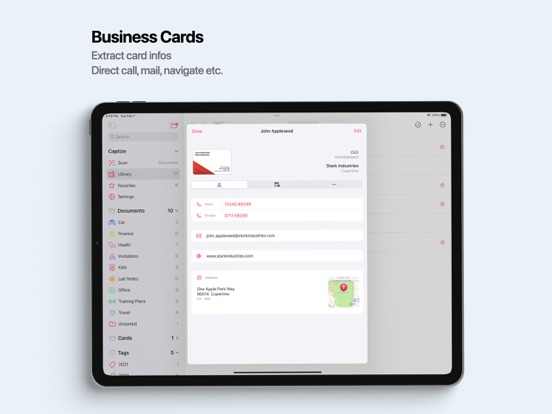 Smart Receipts - Captize Pro iPad screenshot 6 - Productivity app