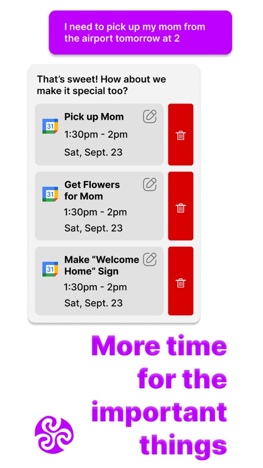 #3. Kali - AI Calendar Scheduler (iOS) 由: John-Paul Evans