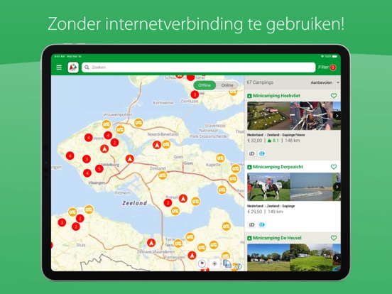 ACSI Klein & Fijn Kamperen-app iPad app afbeelding 5