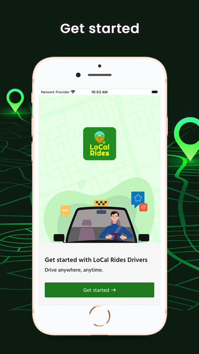 LoCal Rides Driver Screenshot