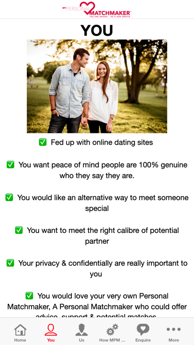 My Personal Matchmaker Screenshot