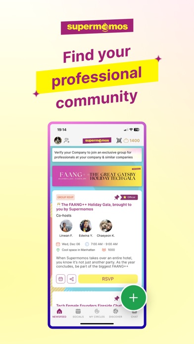 Supermomos: Socialize & Learn Screenshot