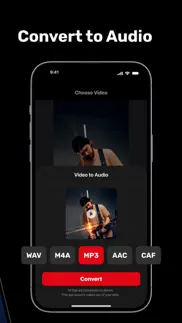 video to audio mp3: convertly iphone screenshot 2