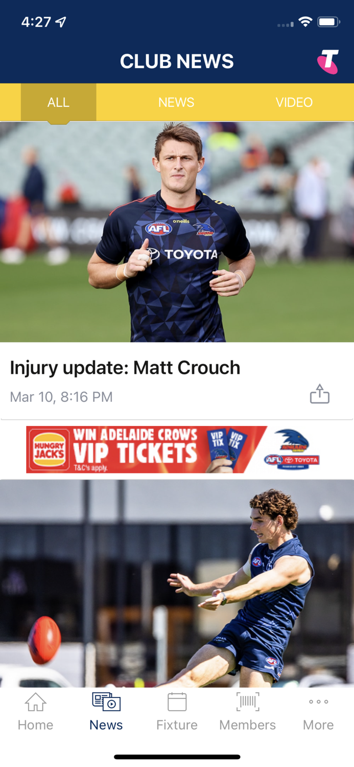 Adelaide Crows Official App