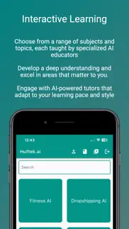 huftek.ai iphone screenshot 1