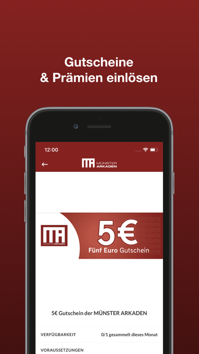 Münster Arkaden APP Screenshot