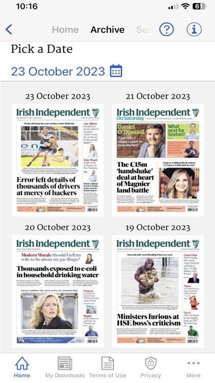 Irish Independent ePapers screenshot-7